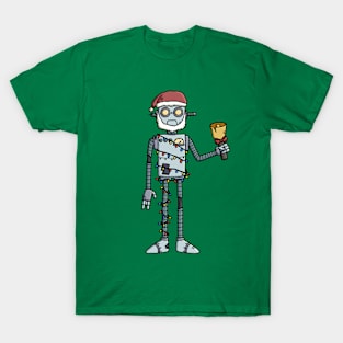 Old Robot for Christmas T-Shirt